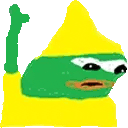 Donk character fist pump animated